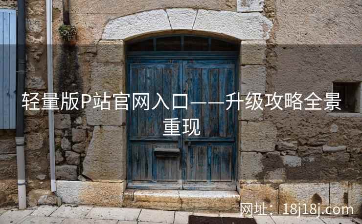 轻量版P站官网入口——升级攻略全景重现