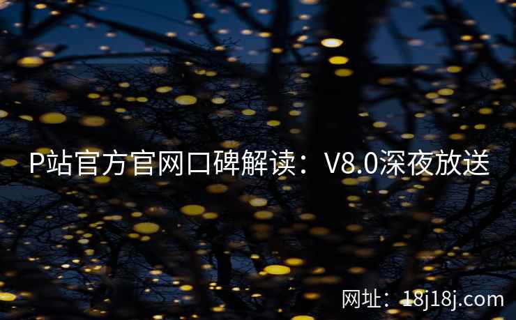 P站官方官网口碑解读：V8.0深夜放送